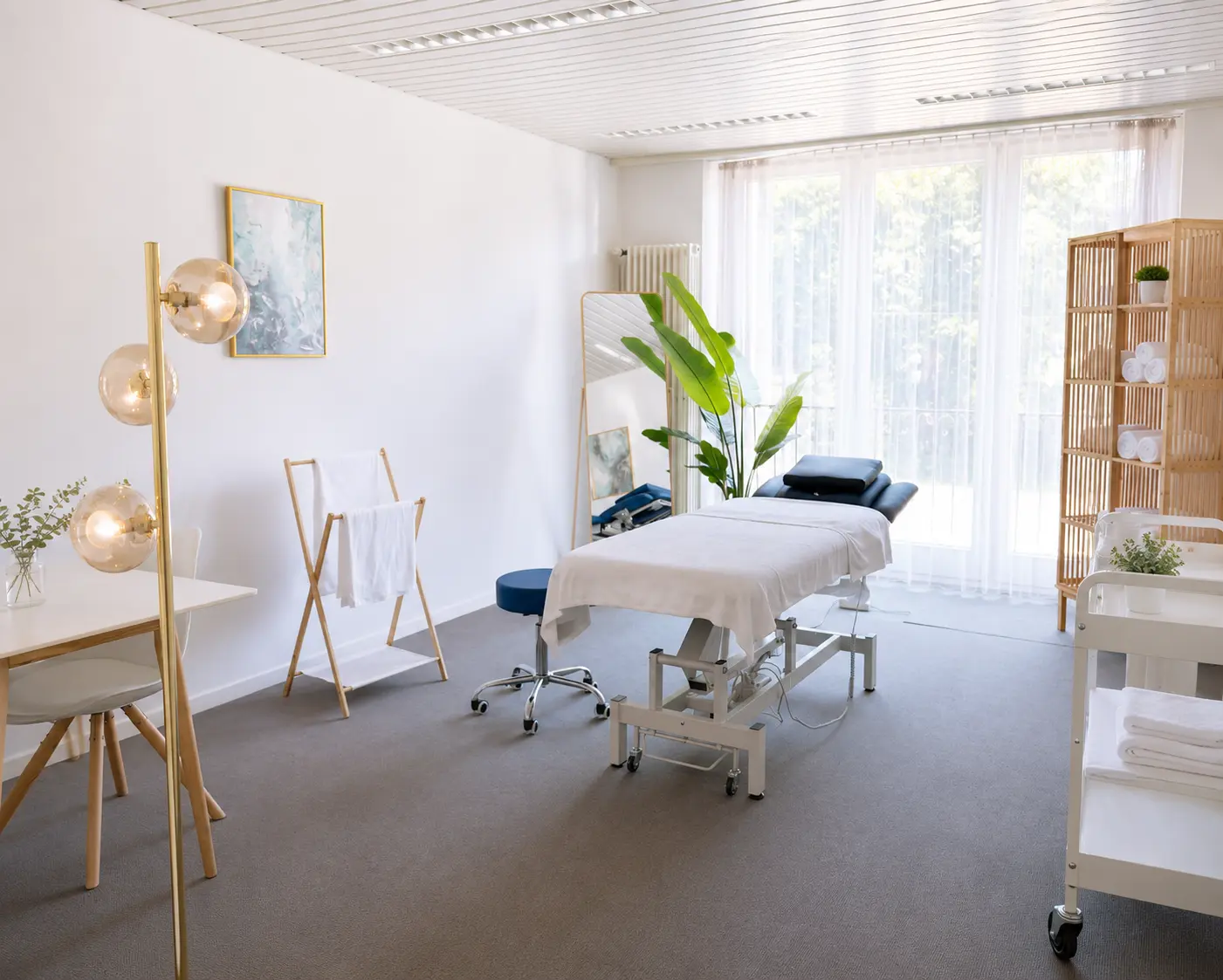Behandlungsraum im Massage Zentrum Sempach